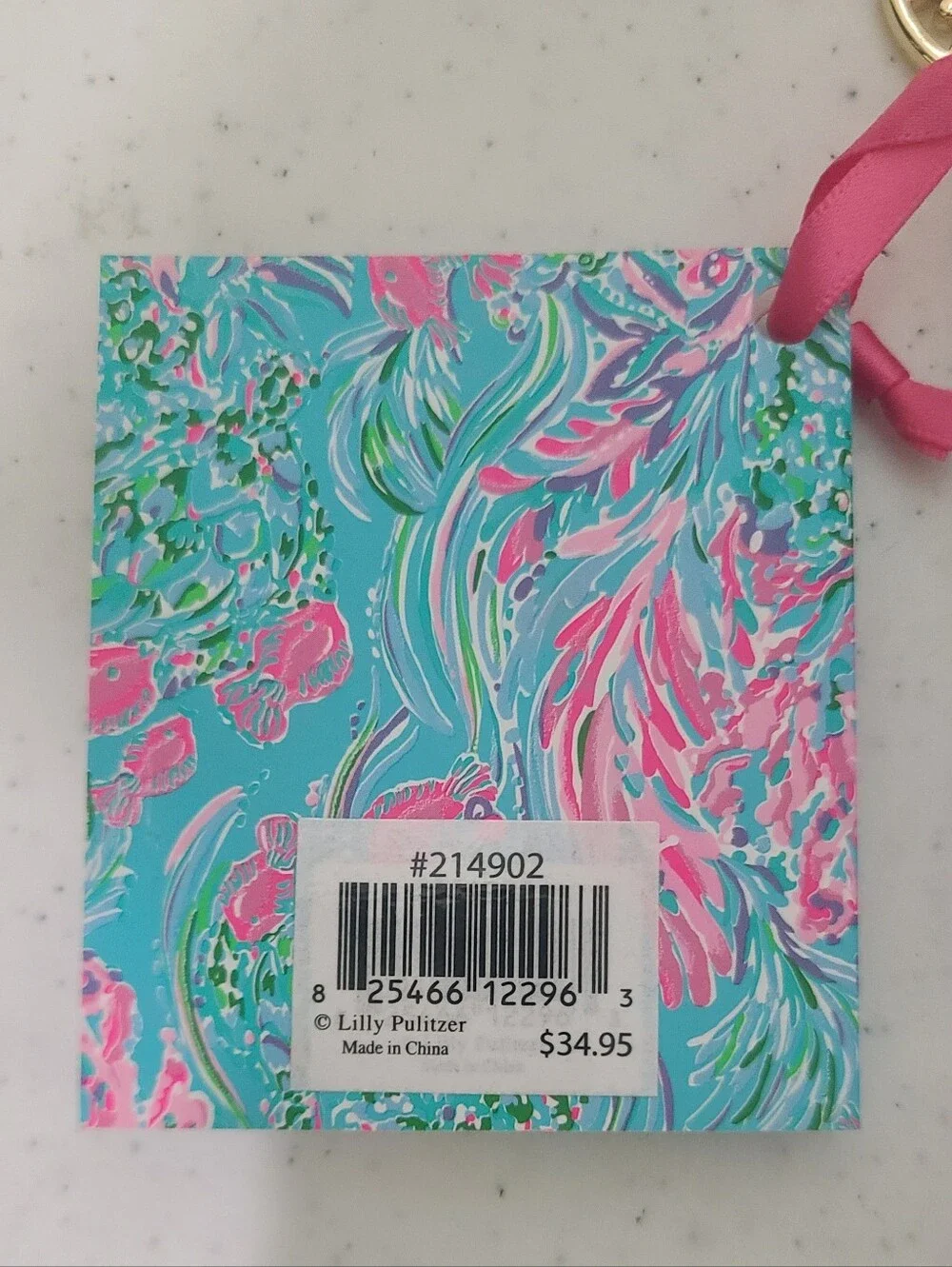NWT Lilly Pulitzer Best Fishes Beach Day Pouch 3pc Set Makeup Bag Cozy